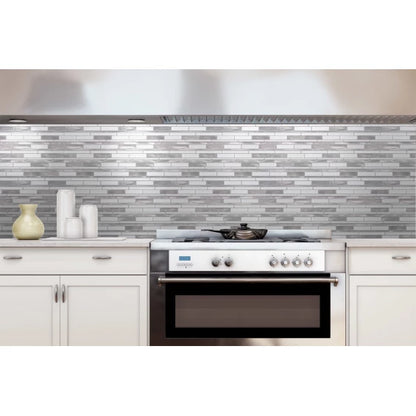 ** PER PCS ** 12X15 METROPOLITAN WHITE MT GL, SF170081, 15pcs, 14.76sf, Retal:$23.99/pc FINAL PRICE: $3.99/pc, $59.85/bx, Loc: MT6-C