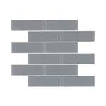 **PER PC** Wind 12x15 Subway Glossy Glass Mosaic, SF170071, 15 pcs, 14.54sf, 30 lbs, FINAL PRICE: $3.99/pc, $59.85/bx + Tax