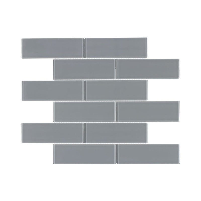 **PER PC** Wind 12x15 Subway Glossy Glass Mosaic, SF170071, 15 pcs, 14.54sf, 30 lbs, FINAL PRICE: $3.99/pc, $59.85/bx + Tax