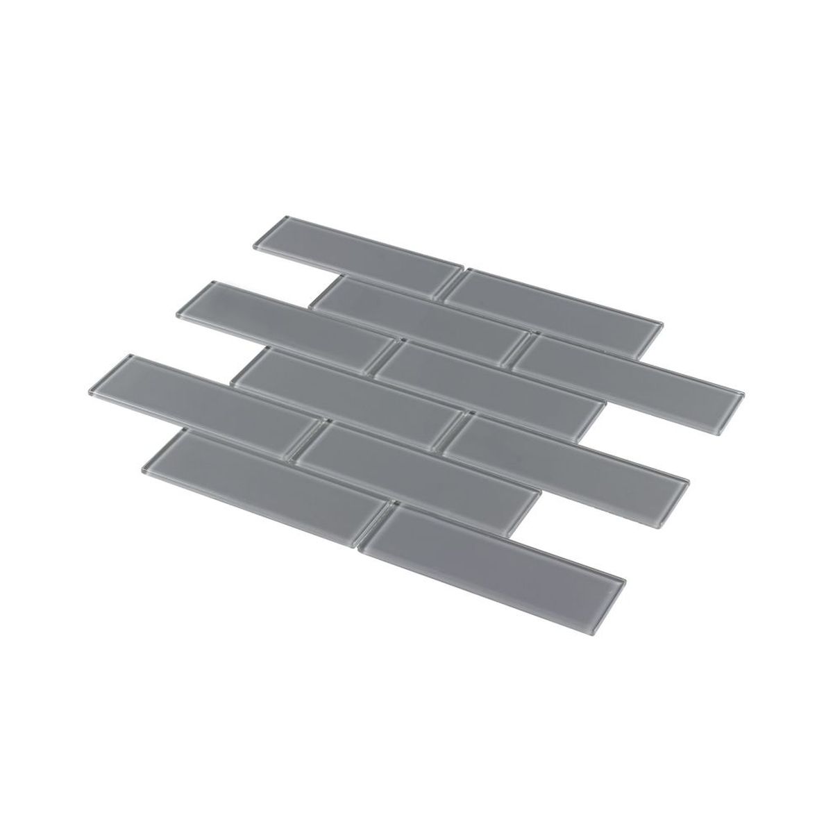 **PER PC** Wind 12x15 Subway Glossy Glass Mosaic, SF170071, 15 pcs, 14.54sf, 30 lbs, FINAL PRICE: $3.99/pc, $59.85/bx + Tax