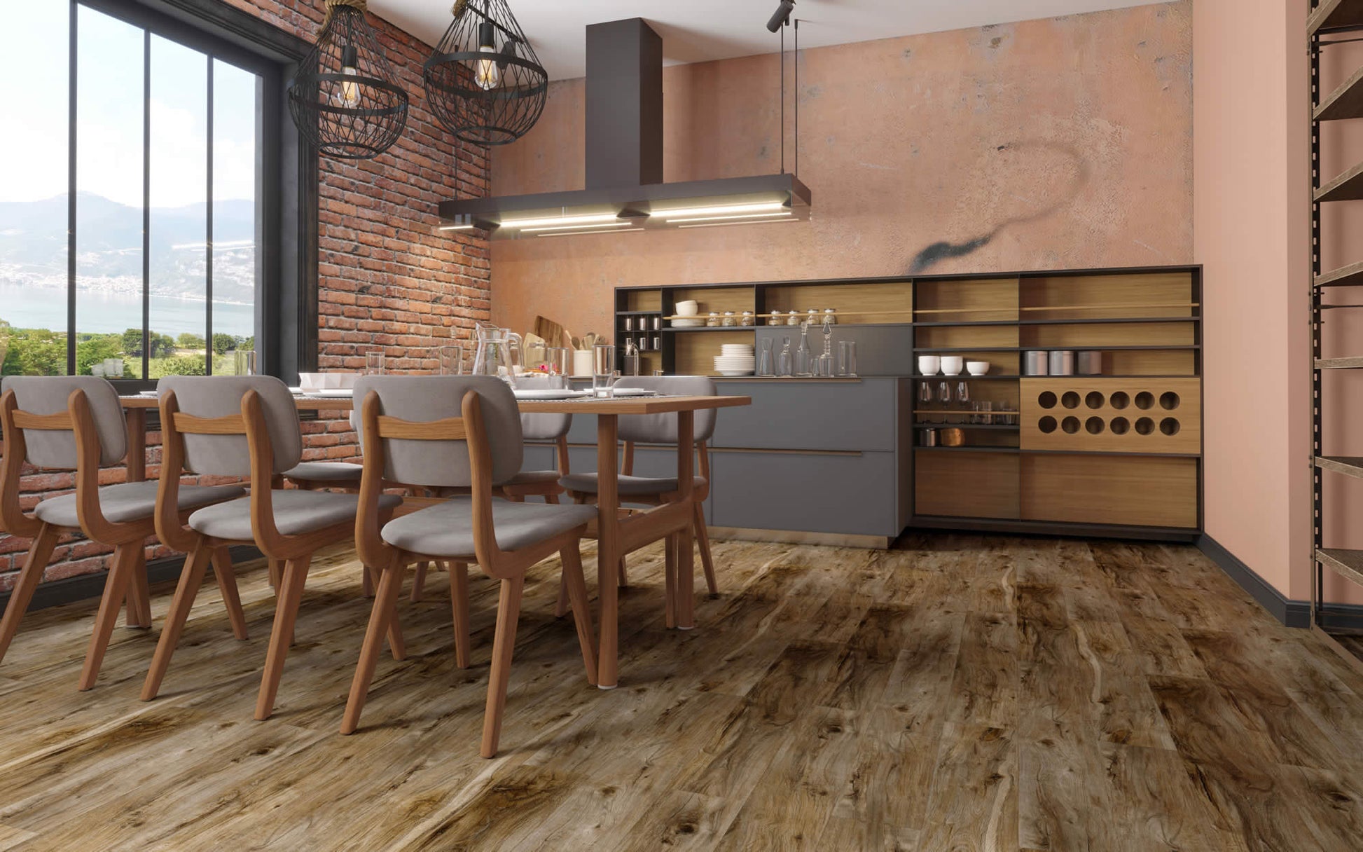 Vintage Cabin 7x48 Luxury Vinyl Plank Flooring, AR103, FG010346 20 Mil, 5mm, 40 Lbs, 10 Pcs, 23.64sf, Final Price: $1.99/sf