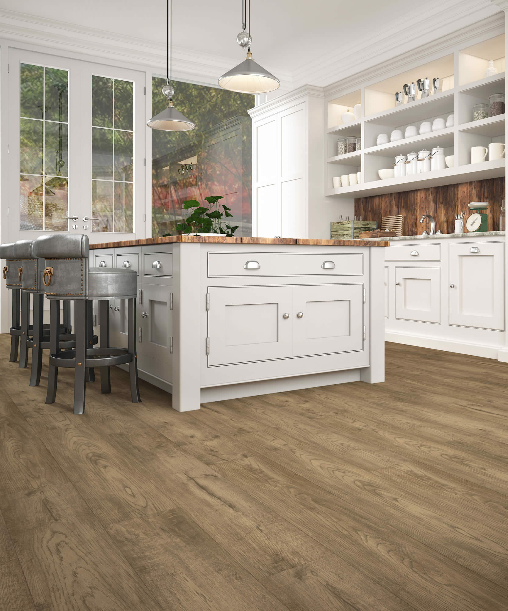 Logging Camp Lite 7x48, *** On Special Order *** , Luxury Vinyl Plank Flooring, AR135, 20 Mil, 5mm, 40 Lbs, 10 Pcs, 23.64sf, Final Price: $1.99/sf