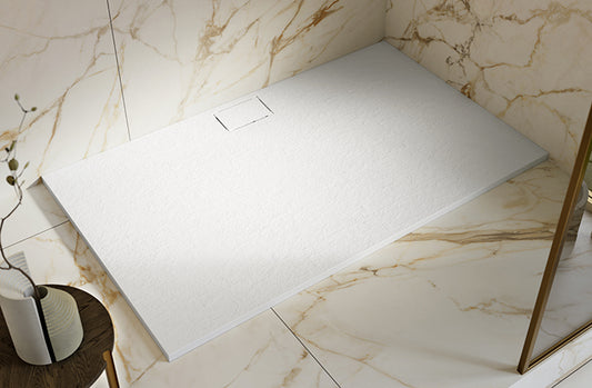 Acquabella St Largo Slate 60x32 Shower Tray in Brown, 53030251 LASL6032MBNEP, Retail: $700.00, Final Price: $299.99 + Tax