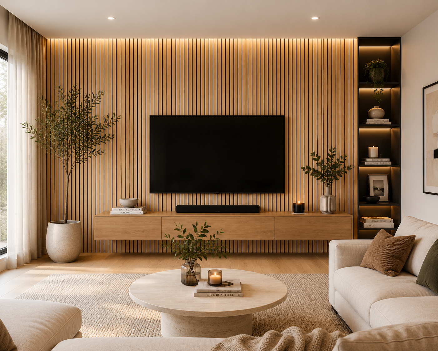 No. 096 Amber 24x96 Straight Acoustic Wall Panel, DE804123-2-2496, FINAL PRICE: $69.99/pc, $4.37/sf + TAX [FB354]