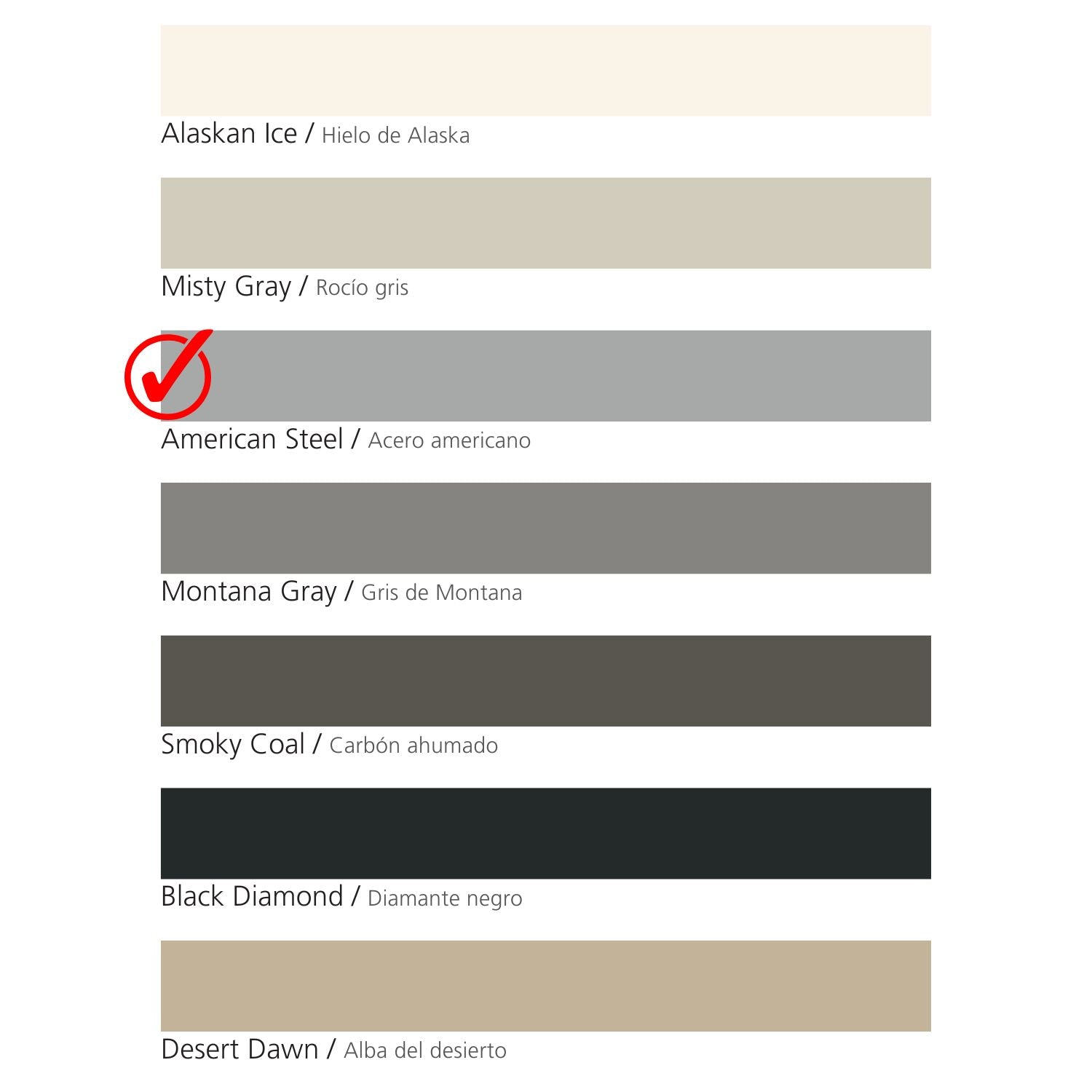 North American Grout - American Steel