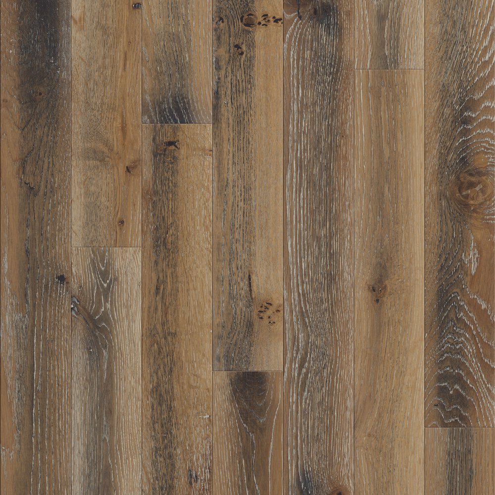 Rembrant - Artistry 3/4-in x 3.5-in Wire Brushed Solid Hardwood in European White Oak ** ON ORDER ** , 25.60sf, FINAL PRICE: $4.99/sf