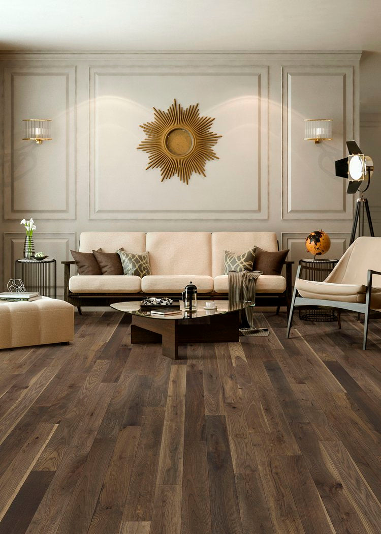Van Gogh - Artistry 3/4-in x 3.5-in Wire Brushed Solid Hardwood in European White Oak ** ON ORDER ** , 25.60sf, FINAL PRICE: $4.99/sf (Copy)