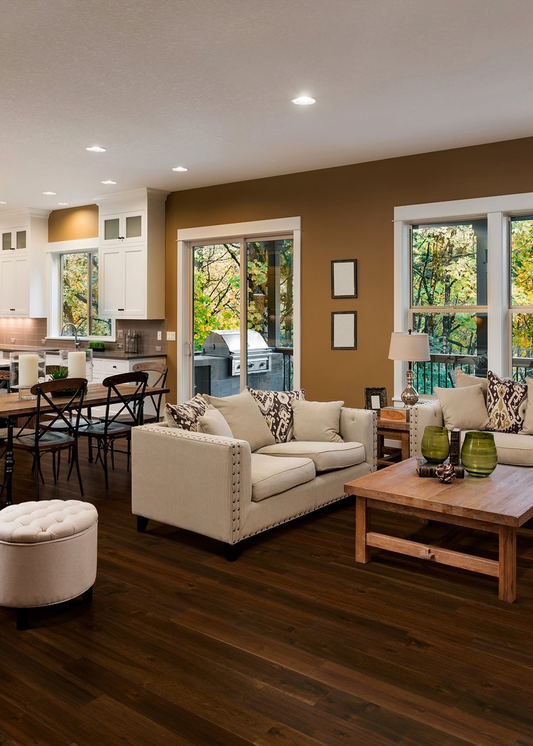 Dusky - Asian Walnut 4.8" x RL - Solid Acacia Hardwood ** ON ORDER ** , 27.59 sf, FINAL PRICE: $3.99/sf, $110.08/box + Tax