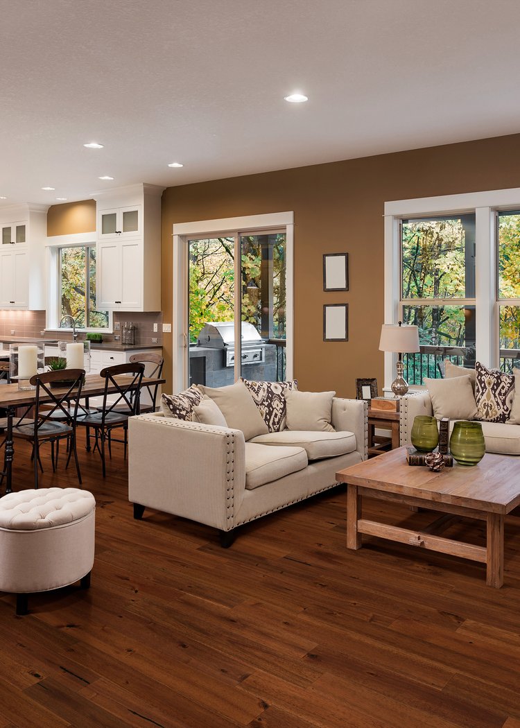 Paragon - Asian Walnut 4.8" x RL - Solid Acacia Hardwood ** ON ORDER ** , 27.59 sf, FINAL PRICE: $3.99/sf, $110.08/box + Tax