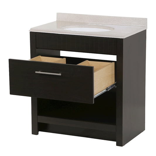Glacier Bay - Spring Mill Albany Vanity 30 in * Bowl/Faucet Not Included *, AB30P2X-OE Final Price:$ 299.99 + tax