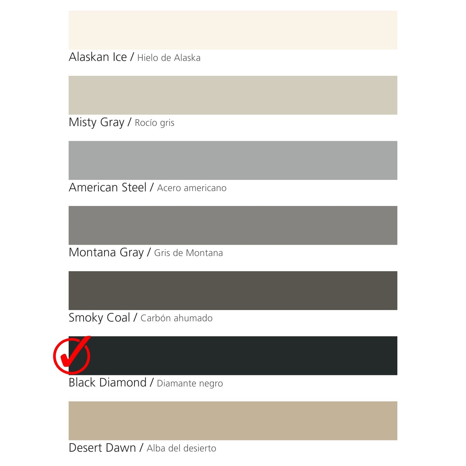 North American Grout - Black Diamond