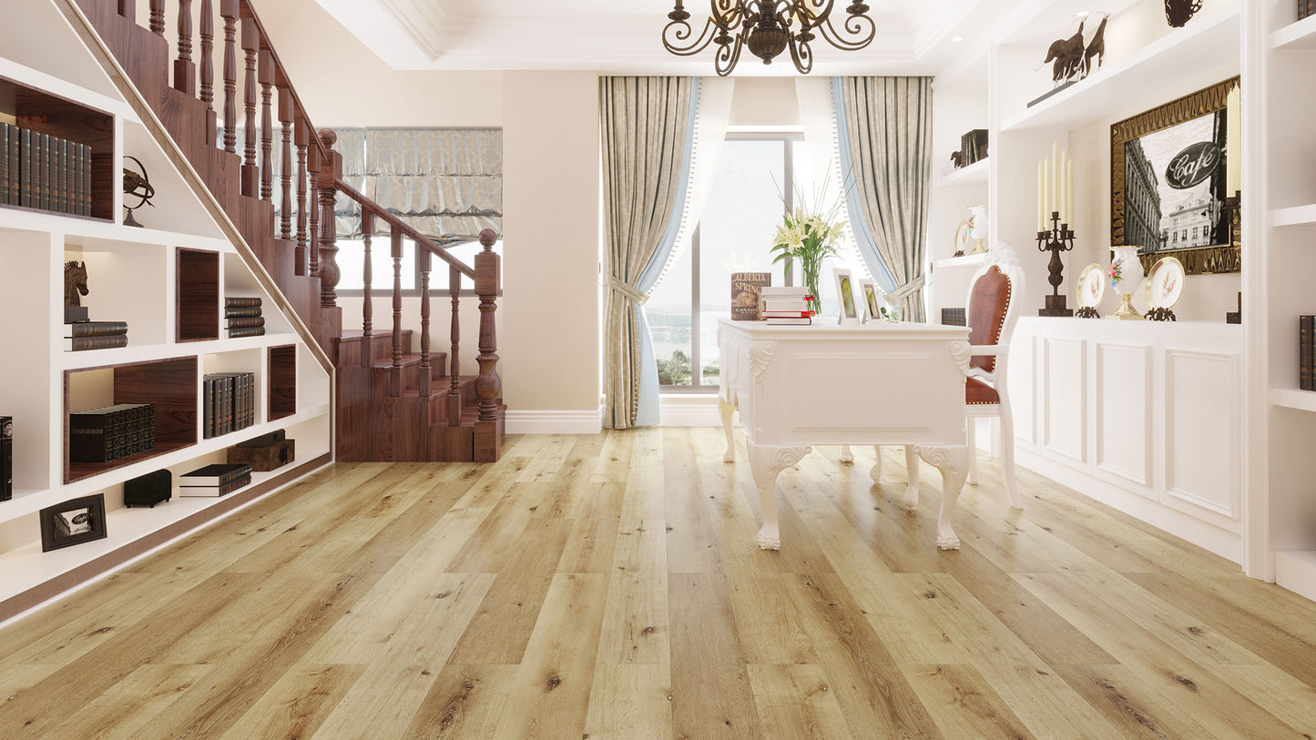 Golden Coast 7x48 Luxury Vinyl Plank Flooring, CC004  48.03x7.17x 5mm 12mil 48lb, 12pcs 28.68sf  $1.79/sf
