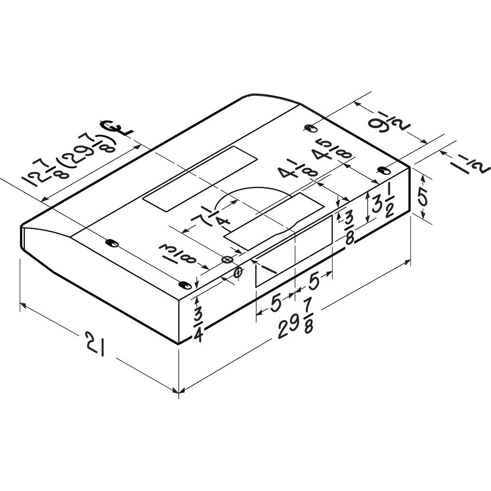 Broan 30-in Convertible 375-CFM Stainless Steel Under Cabinet Range Hood, CRDE130SS *JR2511, Retail: $359.00, FINAL PRICE: $219.99 + TAX