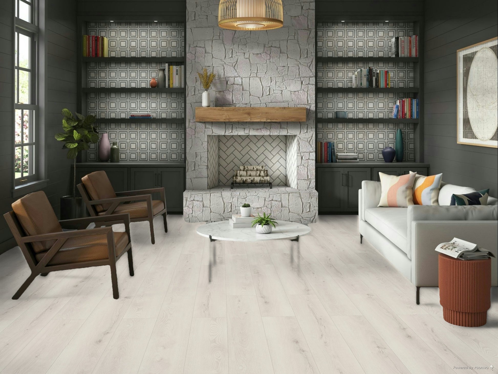 Chardonnay 9x60 Luxury Vinyl Plank Flooring, PA807, 9.06x60, (8mm), 28mil, 49 lbs, 18.87sf, 5pcs, Final:$2.99/sf