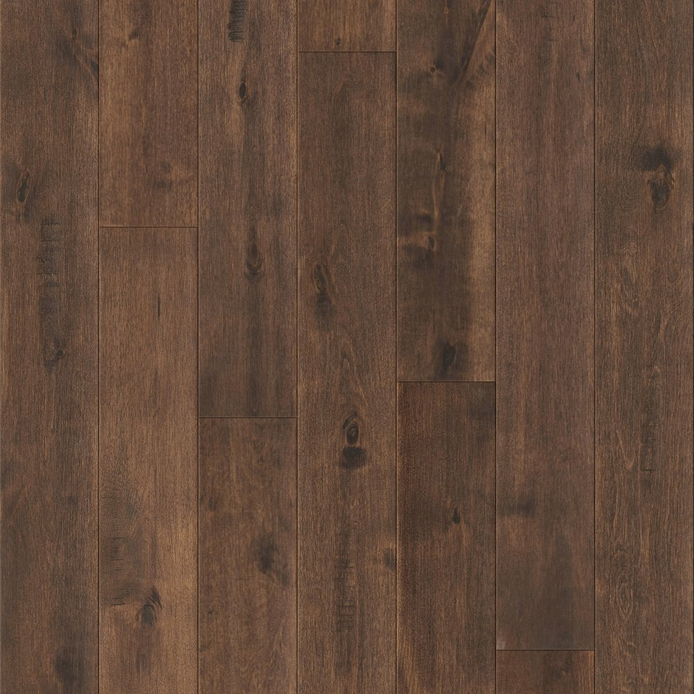Coffee Bean - Creekside 5" x 3/4" x RL - Solid Hardwood - Solid Birch ** ON ORDER ** , 23.63 sf, FINAL PRICE: $3.99/sf