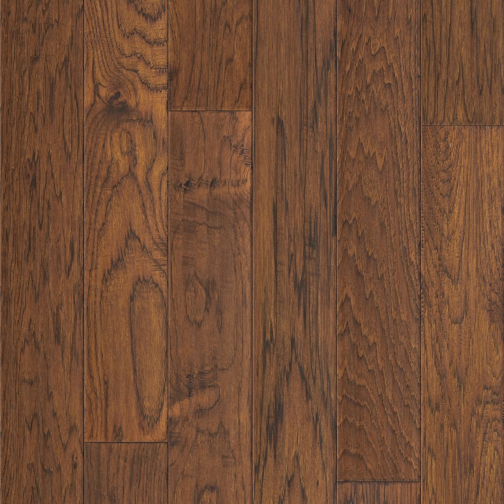 ** ON ORDER ** El Dorado 1/2-in x 6.5-in Handscraped Satin Hickory Engineered Hardwood, 43 lbs, 25.57sf, Final: $3.29/sf, - CLEARANCED PRICE: $2.99/sf