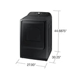 Samsung 7.4 cu. ft. Smart Gas Dryer with Steam Sanitize+ in Brushed Black, DVG52A5500V/A3, MSRP: $1,149.00, FINAL PRICE: $579.99 + TAX