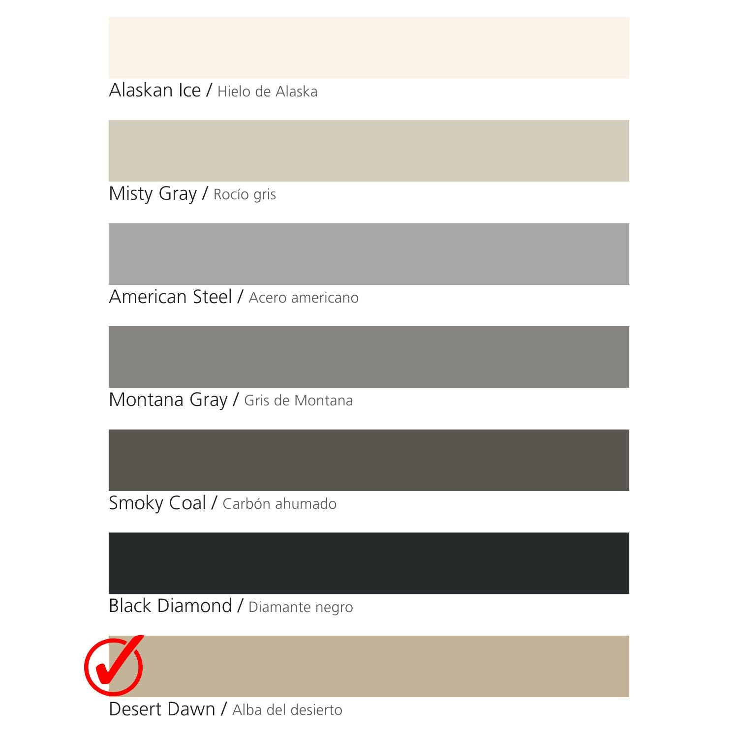 North American Grout - Desert Dawn