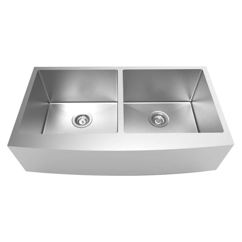 Duko Sink 33-IN Farmhouse Double Bowl (Sink Only), HU3322D
