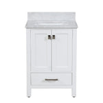 Roma 24-inch Vanity in White with Top, VV124W, Retail: $833.29, FINAL PRICE: $399.99 + TAX