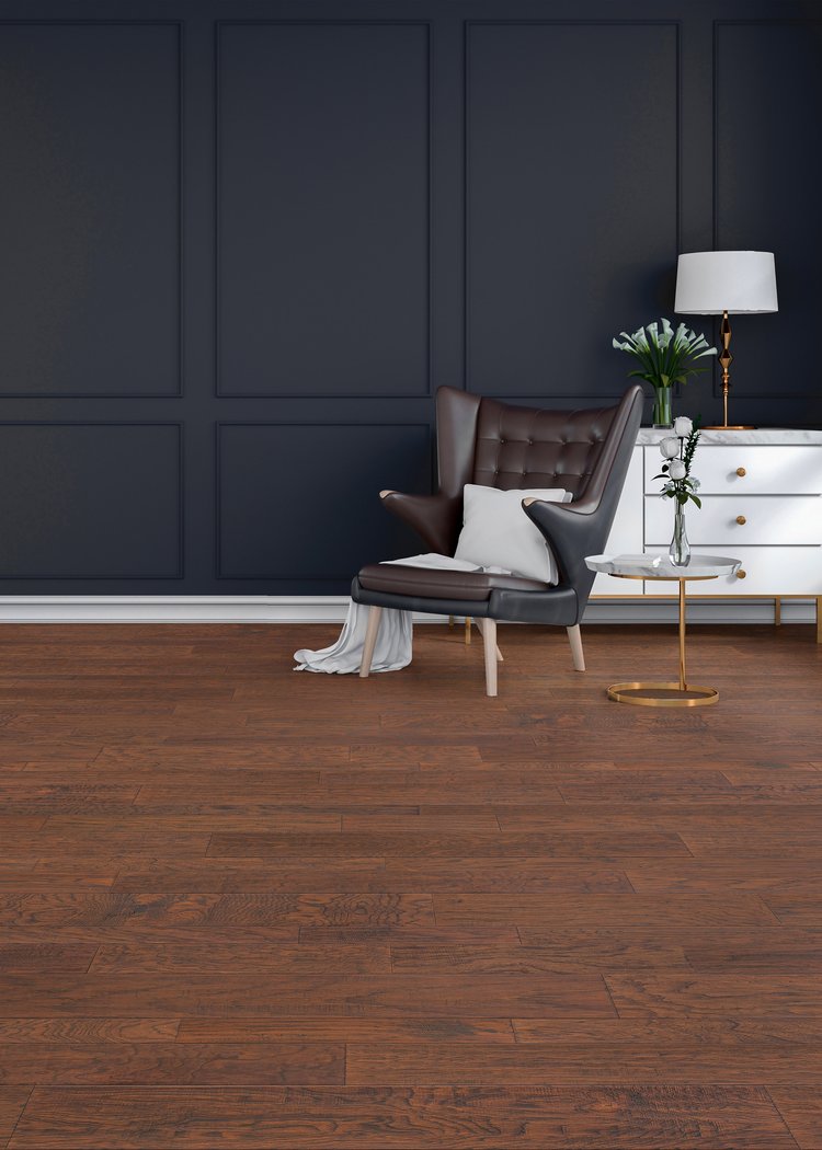 El Dora CO38EH94 - Colorado 3/8-in Handscraped Hickory Engineered Hardwood ** ON ORDER **, 29.53sf, FINAL PRICE: $3.29/sf, $97.15/box + Tax