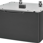 ElectroLux Washer/Dryer Pedestal with Storage Drawer - Titanium, [FB132]