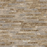 ** PER PCS ** M712 N23a-m712-3/8 Emperador Light Classic Mosaic Tile 3/8, 10/pcs, 10/sf SPECIAL DISCOUNT!!!, Loc: MT2-F
