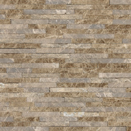 ** PER PCS ** M712 N23a-m712-3/8 Emperador Light Classic Mosaic Tile 3/8, 10/pcs, 10/sf SPECIAL DISCOUNT!!!, Loc: MT2-F