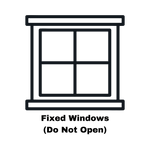Fixed Window List - Various Sizes & Various Prices - All Clearanced