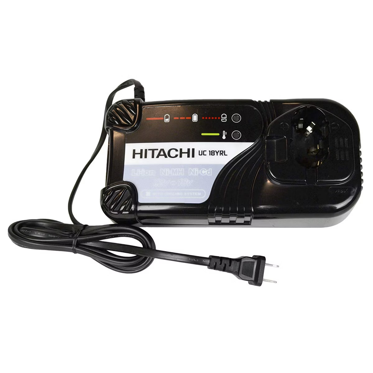 Hitachi Genuine OEM 7.2-18 Volt Dual Chemistry Charger - UC18YRL