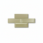 Moonlight Gold Glass 3x12 Subway Tile, SF170174,  Retail: $11.33/sf, 6.25.sf/bx, 25pcs/bx, 36lbs/bx,  FINAL PRICE: $0.99/sf, $6.19/ Box + TAX