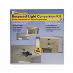 The Can Converter Recessed Can Light Conversion Kit 5"-6" Lights Fan Pendant NIB