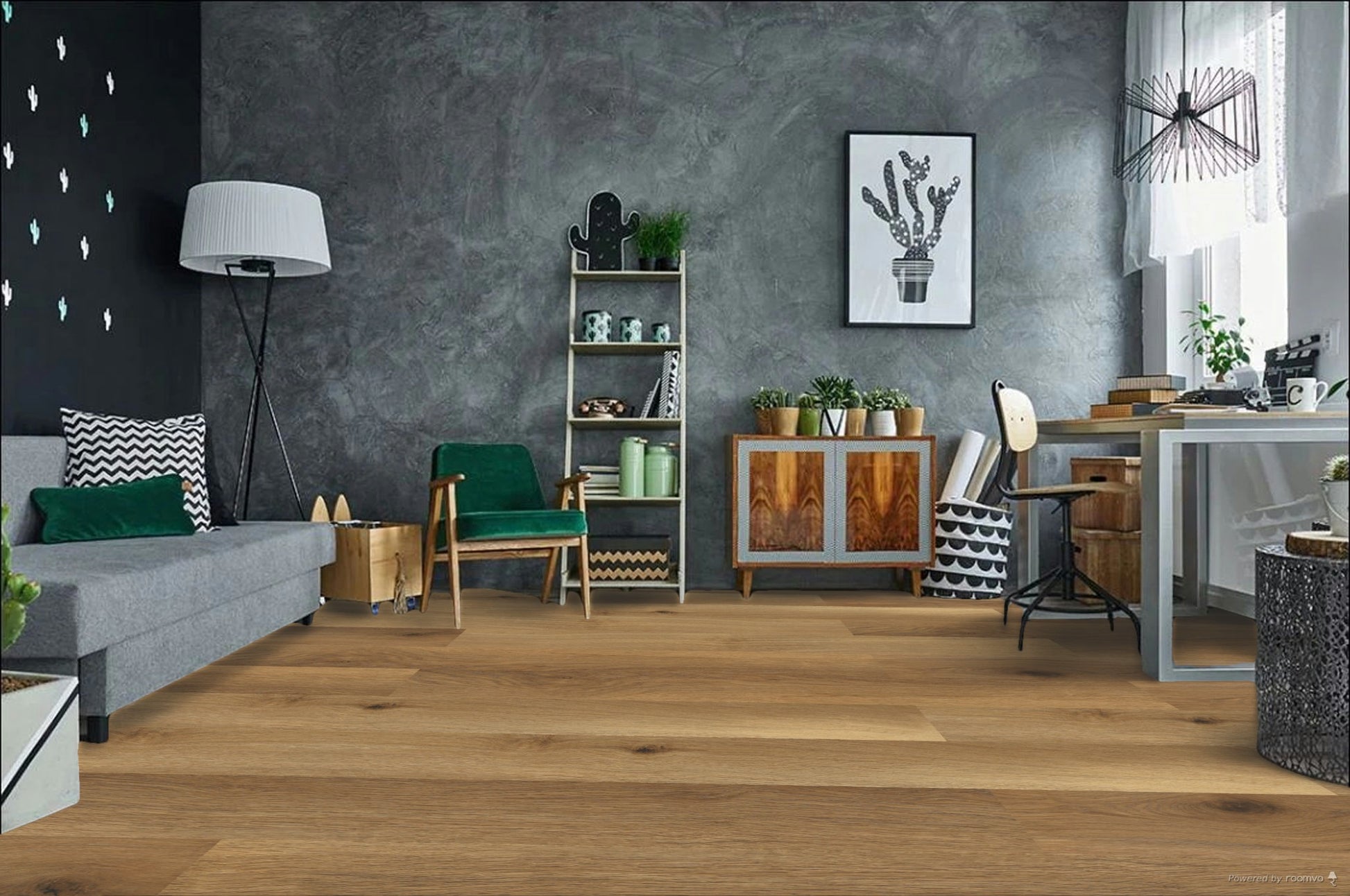 Saddle Oak 7x48 Luxury Vinyl Plank Flooring, AM402, 20 Mil, 5mm, 40 Lbs, 10 Pcs, 23.64sf, Final Price: $1.99/sf