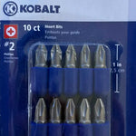Kobalt 1-in #2 Phillips Screwdriver Bit (10-Piece), 0459018, #1873547