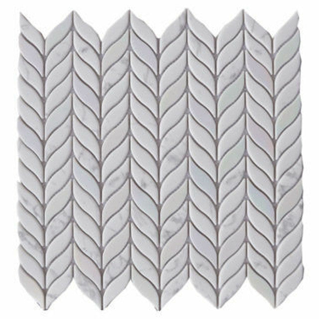 ** PER PCS ** TRENDY PETALS GRAY SF210226, 11pcs, 10.9sf, FINAL PRICE: $3.99/pc, $43.89/ Box, Loc: MT7-A