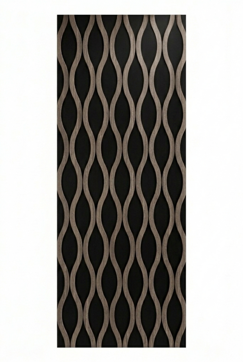 Iris Wave 23x95 Acoustic Wall Panel, 600mm x 2400mm, FINAL PRICE: $79.99/pc