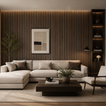 No. 140 Jakabean 24x96 Straight Acoustic Wall Panel, DE805546-8-2496, FINAL PRICE: $69.99/pc, $4.37/sf + TAX
