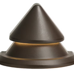 Kichler 180-Lumen 2-Watt Olde Bronze Low Voltage Hardwired LED Outdoor Step Light (3000 K), Item #884510 Model #28321, JR2201