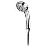 Kingmore AirJet High Pressure Single Function Handheld Shower Combo in Chrome,  KSAJ-400, Retail: $39.99, CLEARANCE  PRICE: $9.99