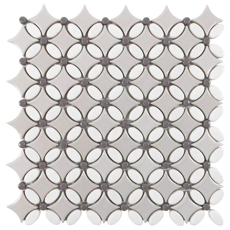 **PER PIECE ** TAUPE TRELLIS SF210215, 9 pcs, 8.811 sf, FINAL PRICE: $4.99/pc, $44.91/ Box, Loc: MT8-E
