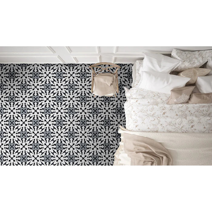 Kenzzi Biina  8x8 Matte Subway Porcelain Patterned Look Floor and Wall Tile, 14mm, 12pcs, 36 lbs, 5.16sf, Retail: $2.99sf // $15.93 bx, FINAL PRICE: $1.79sf // $9.24 bx + Tax