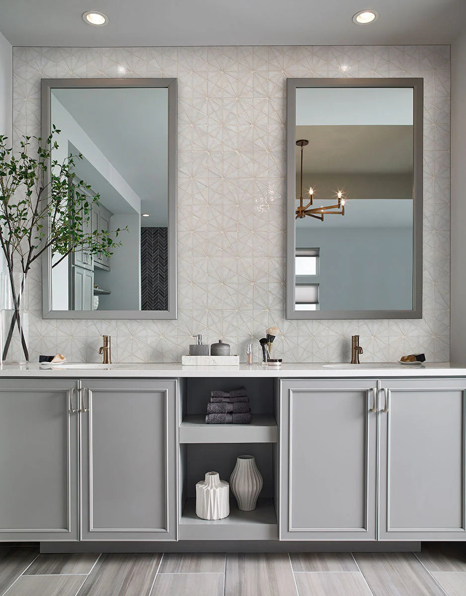 Stella Blanca  9x15 Mosaic,  Retail: $37.59/sf, 8.8 sf/bx, 10pcs/bx, 25 lbs/bx, 6mm  FINAL PRICE: $2.99/sf, $29.90/ Box + TAX