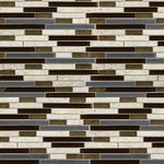 ** PER PCS ** Metal Horizons 12x12 Glossy Glass Metal Stone Travertine, 246000 CHIGLABPMH1213, 9pcs, MSRP:$12.98/pc, Final Price: $6.49 + Tax, Loc: MT3-F