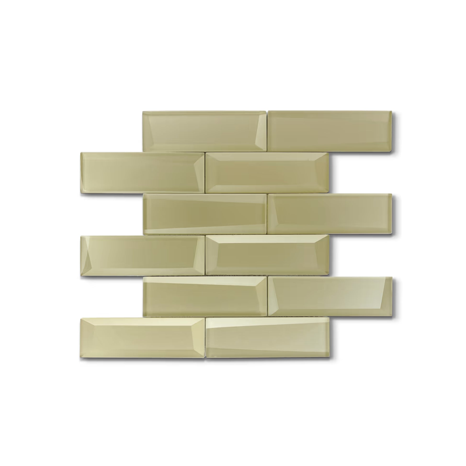 Moonlight Gold Glass 3x12 Subway Tile, SF170174,  Retail: $11.33/sf, 6.25.sf/bx, 25pcs/bx, 36lbs/bx,  FINAL PRICE: $0.99/sf, $6.19/ Box + TAX