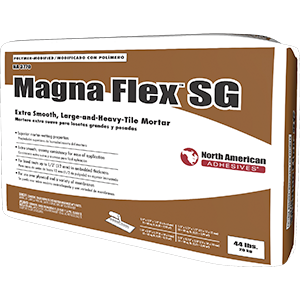 North American Magna Flex SG [Thinset] WHITE - 44lbs, NA3770 FINAL PRICE: $14.99 + Tax