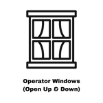Operator Window List - Various Sizes & Various Prices - All Clearanced