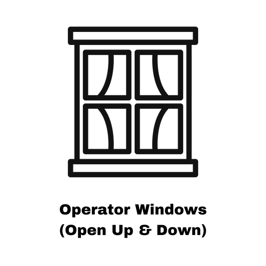 Operator Window List - Various Sizes & Various Prices - All Clearanced
