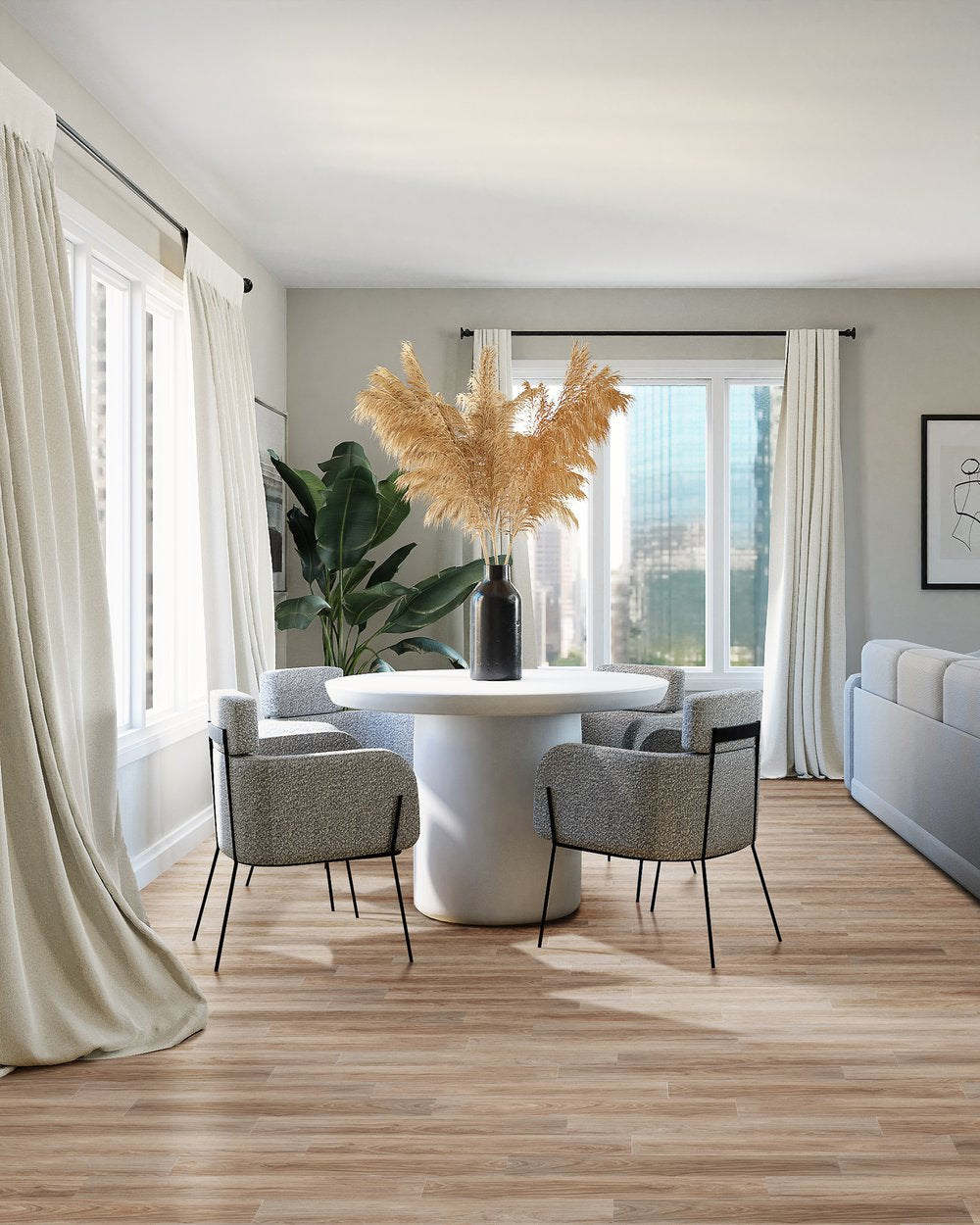Purrfect Collection 7x48, Luxury Vinyl Flooring ** ON ORDER **, 5mm, 28.68sf, 44lbs, 12pcs FINAL PRICE: $1.39/sf, $39.67/bx
