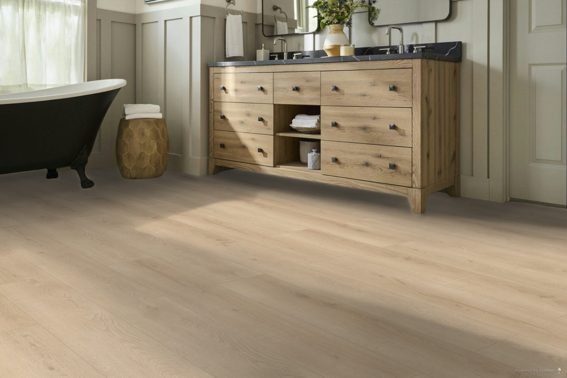 Reina Oak 9x60 Luxury Vinyl Plank Flooring, PA804, 9.06x60, (8mm), 28mil, 49 lbs, 18.87sf, 5pcs, Final:$2.99/sf