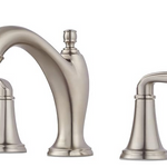 Pfister Northcott 8" Widespread Bathroom Faucet in Brushed Nickel, LG49-MG0K, Loc: B-1, MSRP: $457.00